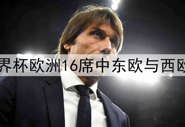 1500. 2026年世界杯欧洲16席中东欧与西欧球队的占比变化